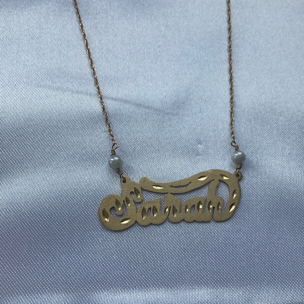14kt. Gold Sarah necklace